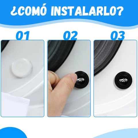 CARPADS™ - ADHESIVO AMORTIGUADOR PARA AUTO (PACK DE 8 UNIDADES)